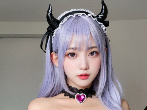 Succubus + cosplay + (Platinum)
