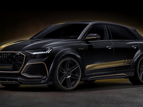 黑金誘惑！Manhart 徹底解放 Audi RS Q8，不只爆龜、高檔內裝還有900匹馬力！