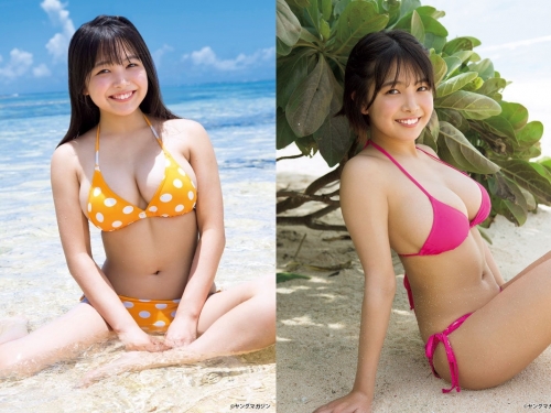 今年夏天最強巨乳！廣島主砲「寺本莉緒」重乳力發射　一晃震波引起海嘯