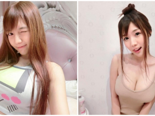 這個Gamboy我可以玩嗎？「巨乳正妹」奶奶太膨湃，連遊戲機的螢幕都變形啦！
