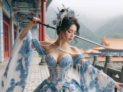 妹子舞刀弄劍