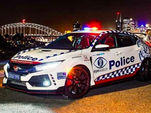 澳洲警車也太帥！「最速前驅車」Honda Civic Type R 正式入列