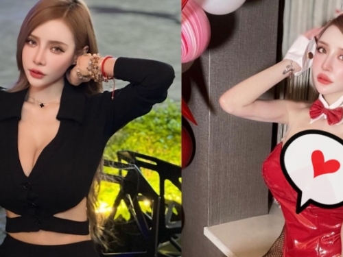 真人版娜美「元欣」化身兔女郎！兇猛車頭燈險些包不住...網友一片啊嘶