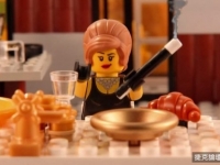 英青少年用LEGO蓋出強大電影場景