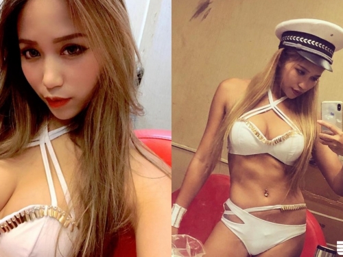時尚模特兒的逆襲！正妹「FeiFei」大尺度海軍出勤，展現身體線條性感到噴火～