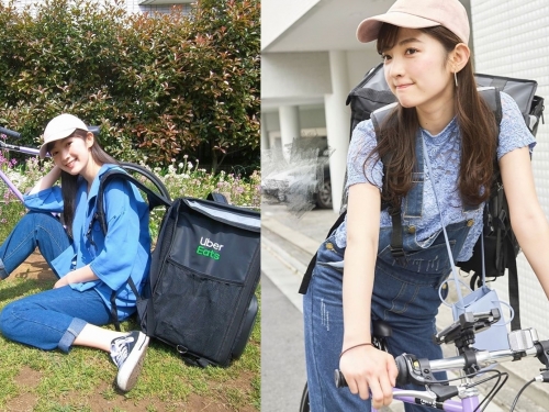 前清純女偶像「神谷由香」轉當外送員！ 光看她「甜美笑容」不用吃就飽啦