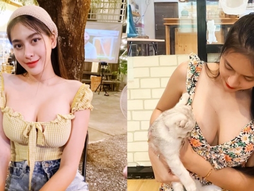 泰國正妹「Ruang」漂亮臉蛋驚豔網友，但大家的目光似乎都放在那一對...