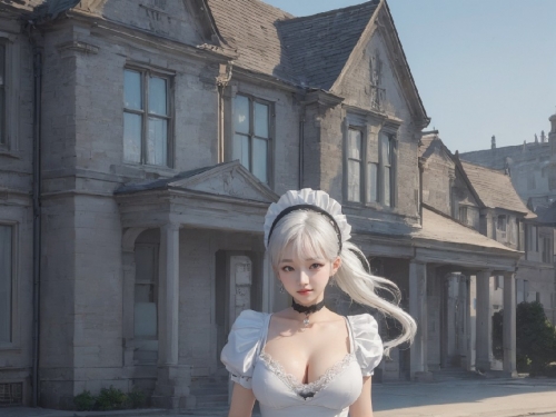 偷懶女僕