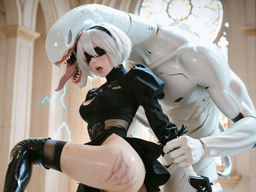 Humiliation Cosplay Of Defeated Scence - Part 5