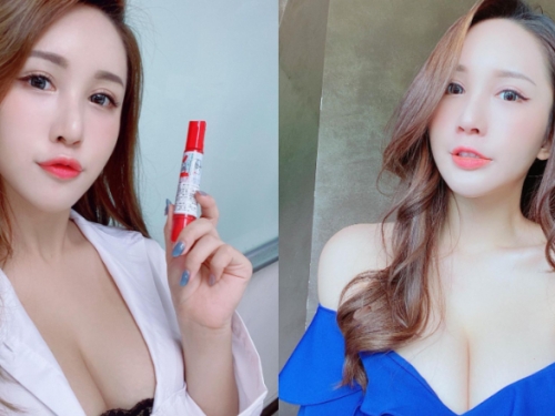 巨乳教師遠距開課囉！戀愛系女孩「Bivi華華」化身老師性感授課
