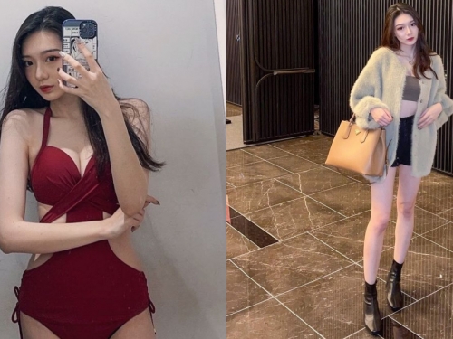 銘傳大學「高顏值女神」出沒！超長白皙美腿＋窈窕曲線，不當校花說不過去！
