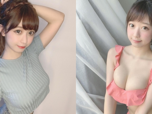清純系「馬尾萌妹」微微一笑讓人戀愛，脖子以下辣度超標，10萬網友瘋狂點贊！