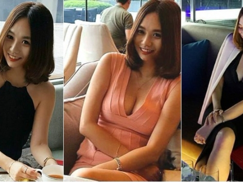 上課啦！女教師上衣好緊「渾圓乳球」形狀超立體，上帝視角獻出各種「養眼福利」！