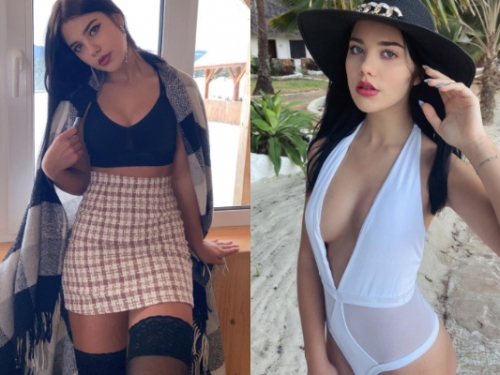 純不純…看身材就知道！妹子不負優良基因　17歲嫩體發育過激乳量飽滿