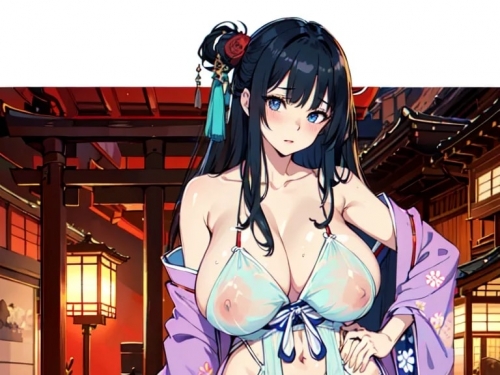 人像系列：日系和式風格 3