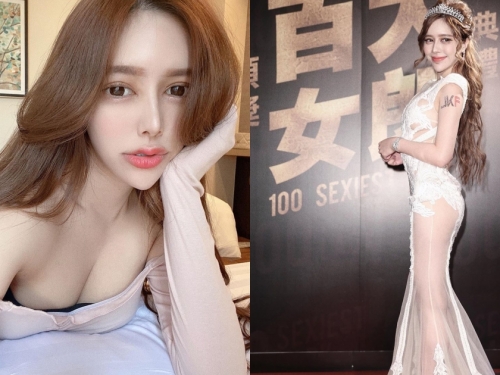 魅惑女神「雲嫣」透膚禮服辣度超標！爆乳美腿出席「百大女郎頒獎」粉絲吶喊：太正！