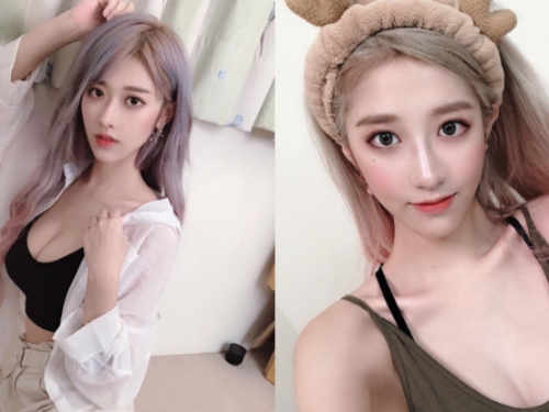 調皮蛋美女！「妄娜Wanna」笑容甜美眼神太撩，美體垂掛的白嫩雪乳讓人想得寸進尺！