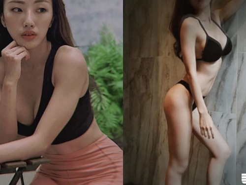 姊姊有在練！台灣「健身系正妹」奶奶好豐滿，「翹挺巨乳」全身脂肪都在正確的位置了！