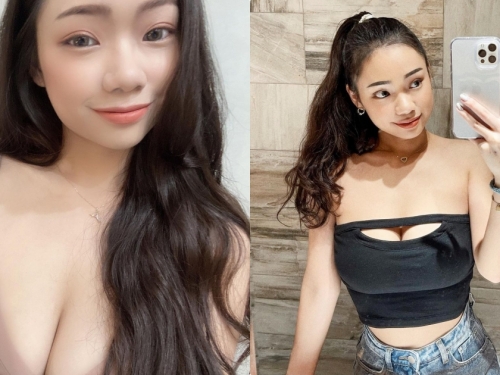 童顏巨乳正妹「杜雨」自拍好兇，「火辣的豐滿線條」藏不住了！