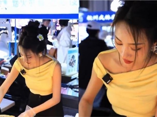 不當空姐了！正妹辭職擺攤「賣奶茶」爆紅　驚人營業額曝光