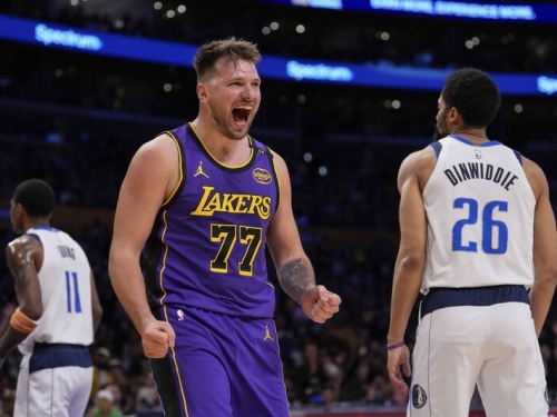 NBA》讓你後悔交易我！東契奇大三元聯手詹姆斯率湖人擊退獨行俠