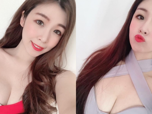有著光滑美肌的美乳正妹「蔡憂憂」，水嫩酥胸「形狀好渾圓」！
