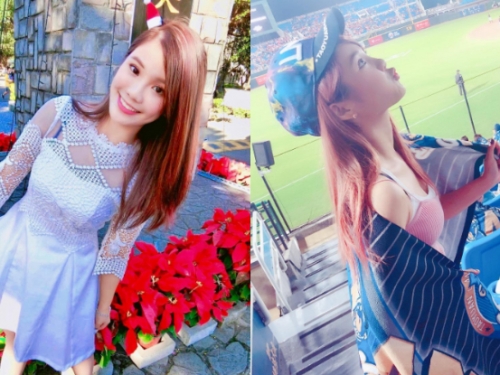 職棒圈紅牌妹子！卡哇伊萌甜正妹「琳妲Linda」，甜笑讓網友們立馬融化！