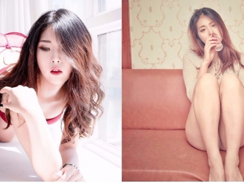 好虎！妹子性感睡衣「蜜桃臀」貼身露出，加碼裸身霸氣外露