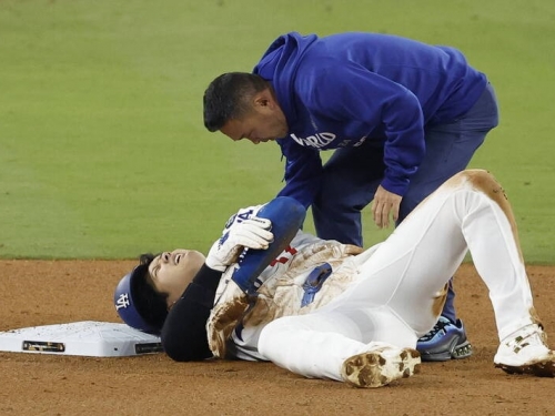 世界大賽》大谷翔平的肩膀禍不單行 牽動道奇前途