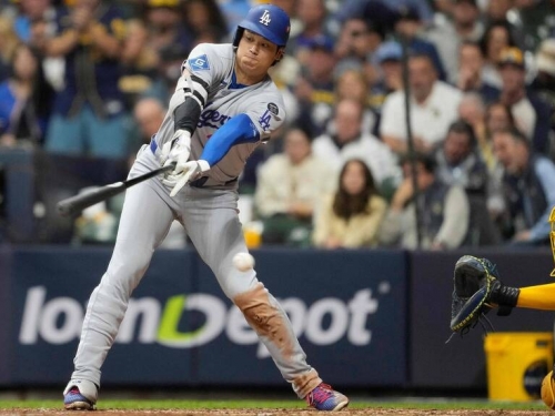 國聯冠軍賽》大谷翔平終結安打荒後放鬆了？搞笑貼文「蛋蛋的哀傷」