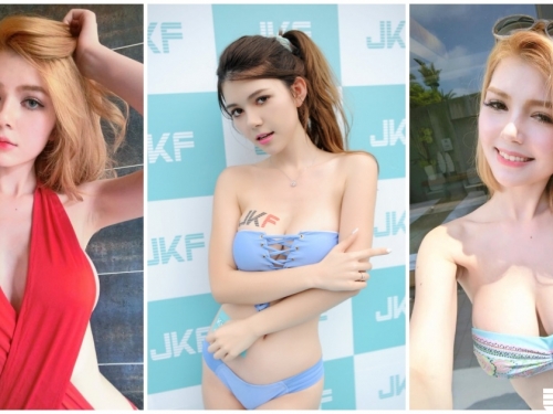 「小昆淩」比基尼美照太犯規，挺翹臀露E奶，視角真的太邪惡...