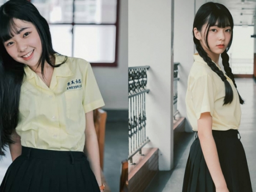 超級潛力股！景美小學妹「悅Yueh」清澈眼神太迷人，甜美笑顏讓學長滿滿心動！