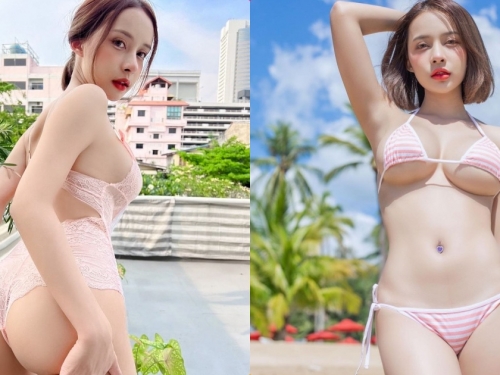 「野外翹臀妹」乳量好誘惑，「超辣的清涼風格」好引遐想！