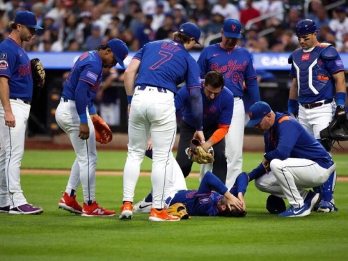 MLB》坎寧無碰撞倒地、恐是阿基里斯腱受傷 大都會先發傷兵又+1