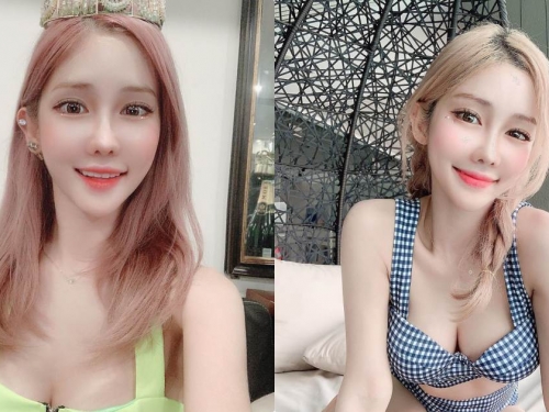 高顏值女DJ「白嫩美乳」好豐滿，穿比基尼「曬出誘惑曲線」！