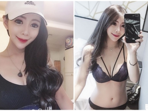 美乳DJ「內衣自拍照」辣翻，「飽滿美胸」養眼到極點！