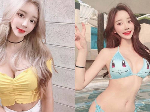 抓寶囉！爆乳辣妹「胸前有兩隻寶可夢」，超兇福利讓玩家瘋狂！