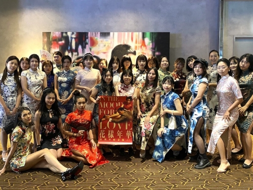 大開旗袍趴！向《花樣年華》張曼玉復古氛圍致敬　將台北影廳打造成王家衛年代！