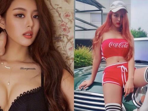 南韓惹火豐唇辣妹「정유나」，誘惑解放性感蜜桃臀+雙峰！