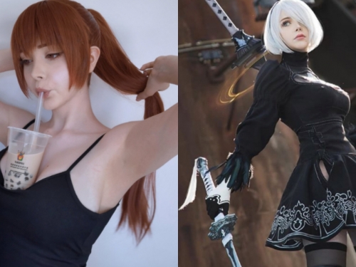德國辣妹cosplayer「Saya」有如夢幻洋娃娃！四肢纖細「美乳洶湧」比例太逆天～