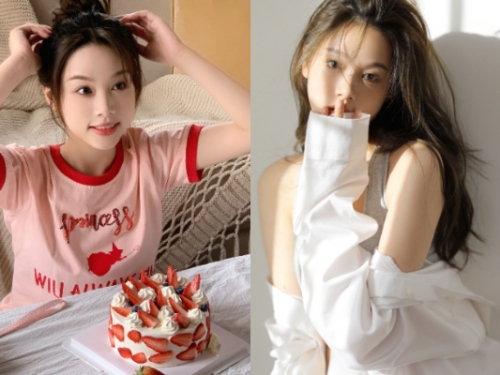 人比花嬌！氣質正妹可甜可性感…　小露香肩美照一出電翻一票網友