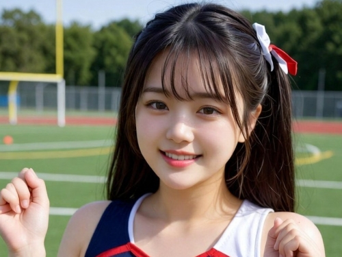 Cheerleader Cheerleader Big Breast Exposed Milk Edition