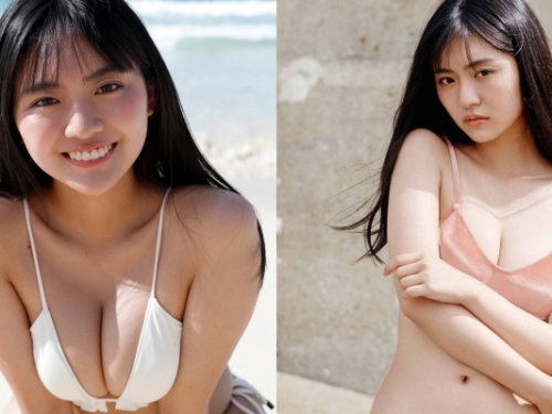 19 歲美少女「豐田留妃」寫真新作曝光！大曬「E 杯美胸」造福網友