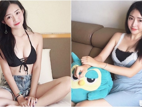 「清新正妹」發育太良好！高中制服下隱藏版「渾圓美乳」現形！
