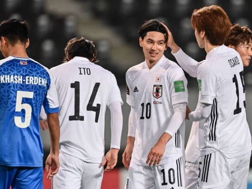 足球》踢到蒙古懷疑人生！日本世界盃亞洲資格賽14：0狂勝