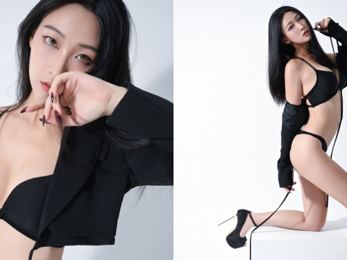「美腿辣妹」將胸罩火辣扒掉，用身體討好主編大人！
