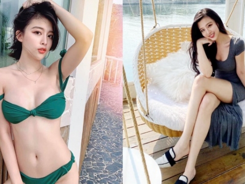 173 cm 正妹麻豆「Zena 嘉希」九頭身比例＋美乳長腿吸萬人追蹤