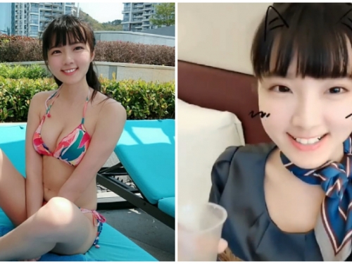 一邊可愛一邊辣！威航「最美空姐」甜美臉蛋還有爆乳身材，根本就是最理想女友啊！