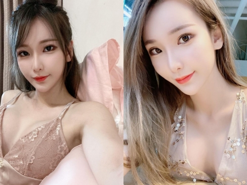 正妹「余納斯」深V裝自拍好誘人，「誘惑的白嫩美乳」太有魅力！