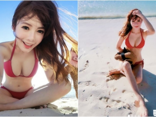 起飛啦！華航「正妹空姐」度假太犯規！「雪白美乳」比基尼下呼之欲出！